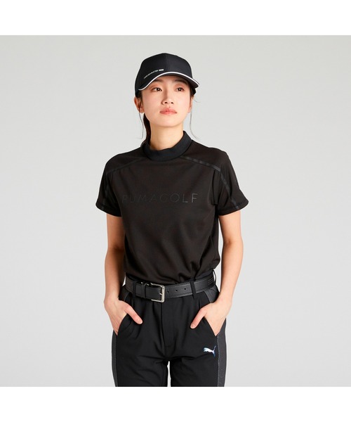 tシャツ PUMA プーマ ウィメンズ ゴルフ SB フロント グラフィック モックネック シャツ レディース セール】PUMA プーマ メンズ ゴルフ SB ライン スリーブ モック