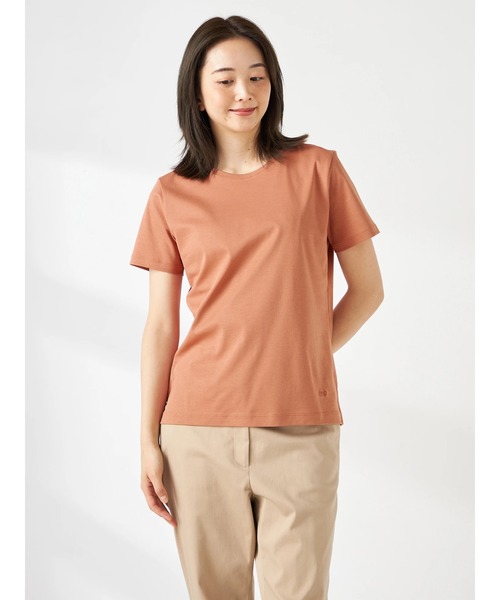 McGREGOR(マックレガー)の「【接触冷感】ファンクションスムースTシャツ(Tシャツ/カットソー・レディース・ネイビー/ダークブラウン/ホワイト/グリーン系その他/カーキブラウン/オレンジ系その他/ブルー系その他2・M/L)」の7枚目の写真