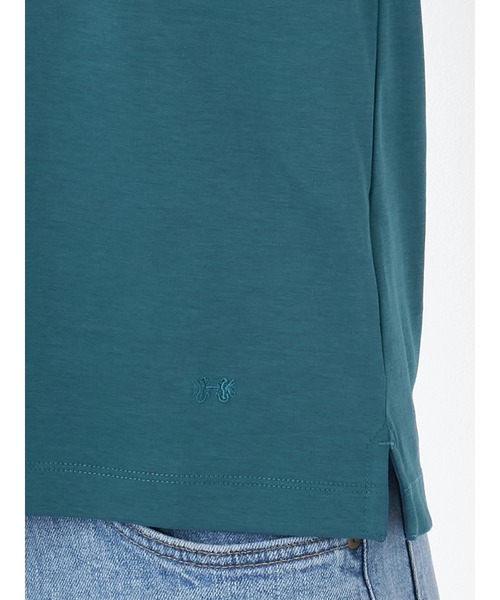 McGREGOR(マックレガー)の「【接触冷感】ファンクションスムースTシャツ(Tシャツ/カットソー・レディース・ネイビー/ダークブラウン/ホワイト/グリーン系その他/カーキブラウン/オレンジ系その他/ブルー系その他2・M/L)」の13枚目の写真