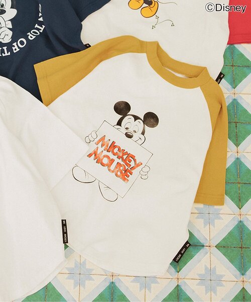 セール】【リンク】ディズニーキャラクター/ラグランTシャツ（T