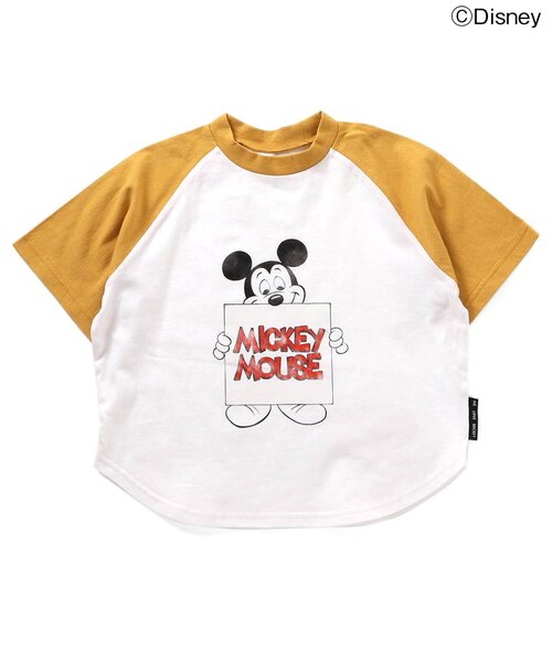 Disney（ディズニー）の「【リンク】ディズニーキャラクター/ラグランTシャツ（Tシャツ/カットソー・キッズ・オフホワイト/レッド/ネイビー/イエロー・90/100/110/120/80/130/140）」の19枚目の写真