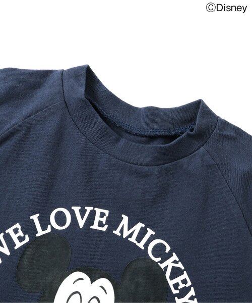 Disney（ディズニー）の「【リンク】ディズニーキャラクター/ラグランTシャツ（Tシャツ/カットソー・キッズ・オフホワイト/レッド/ネイビー/イエロー・90/100/110/120/80/130/140）」の21枚目の写真