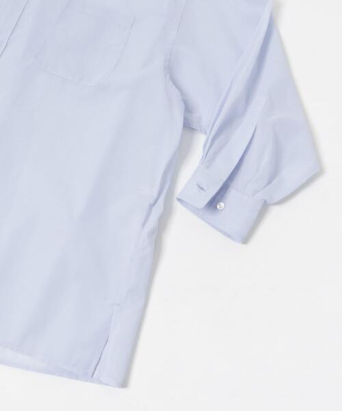 MIDIUMISOLID(ミディウミソリッド)の「『別注』MIDIUMISOLID×TGM sheer voile shirts(シャツ/ブラウス・レディース・ライトブルー/グレー/オフホワイト・ONE)」の7枚目の写真