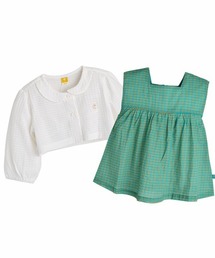 moimoln（モイモルン）の「【2点セット】ミンティカーディガン＆ワンピース（ワンピース）」