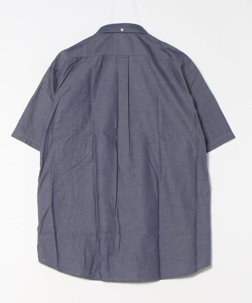 Eddie Bauer(エディーバウアー)の「オックスフォード ボタンダウン 半袖シャツ(シャツ/ブラウス・メンズ・パープル/ピンク/サックスブルー/ホワイト/ダークネイビー・XXL/XL/L/S/M)」の21枚目の写真