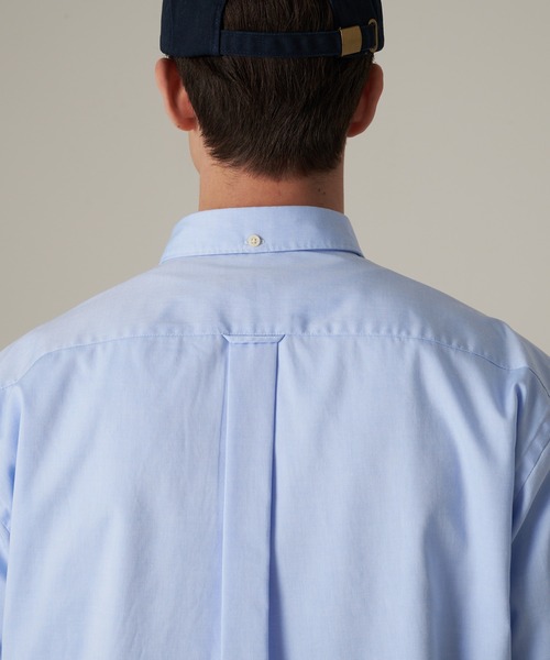 Eddie Bauer(エディーバウアー)の「オックスフォード ボタンダウン 半袖シャツ(シャツ/ブラウス・メンズ・パープル/ピンク/サックスブルー/ホワイト/ダークネイビー・XXL/XL/L/S/M)」の17枚目の写真