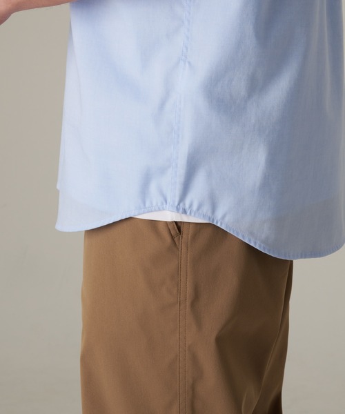 Eddie Bauer(エディーバウアー)の「オックスフォード ボタンダウン 半袖シャツ(シャツ/ブラウス・メンズ・パープル/ピンク/サックスブルー/ホワイト/ダークネイビー・XXL/XL/L/S/M)」の16枚目の写真