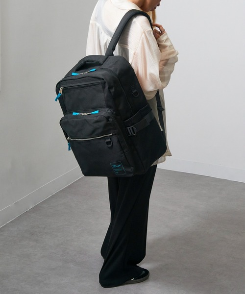 anello(アネロ)の「【anello】GTM0871 バディ 35L大容量多機能リュック(バックパック/リュック・レディース・ブラック/ピンク/ブルー・FREE)」の14枚目の写真