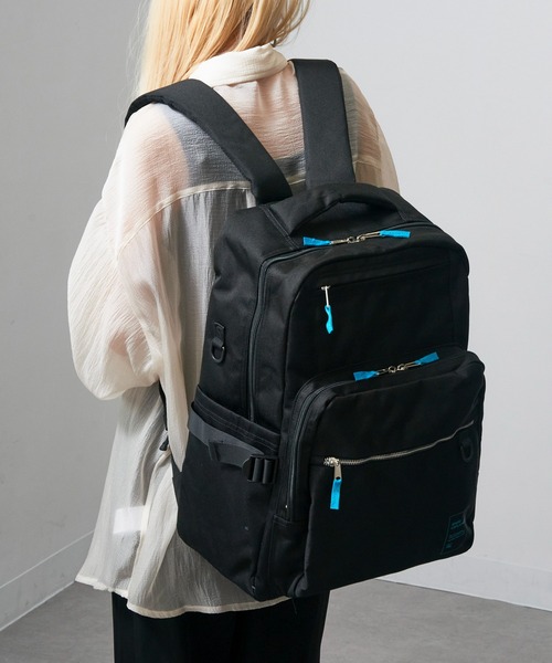 anello(アネロ)の「【anello】GTM0871 バディ 35L大容量多機能リュック(バックパック/リュック・レディース・ブラック/ピンク/ブルー・FREE)」の9枚目の写真