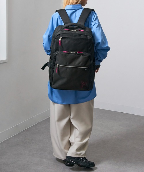 anello(アネロ)の「【anello】GTM0871 バディ 35L大容量多機能リュック(バックパック/リュック・レディース・ブラック/ピンク/ブルー・FREE)」の19枚目の写真