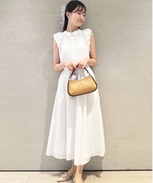 CELFORD | バルーンスリーブシャツワンピース(ワンピース)