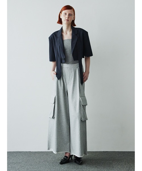 SORIN(ソリン )の「TR Tropical Short Jacket & Tie(テーラードジャケット・レディース・グレー/ダークネイビー/ブラック・38)」の20枚目の写真