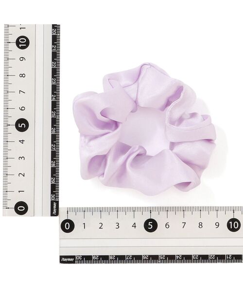 Francfranc（フランフラン）の「シルク ヘアゴム 3個セット パープル（メイクブラシ・レディース・パープル・FREE）」の5枚目の写真