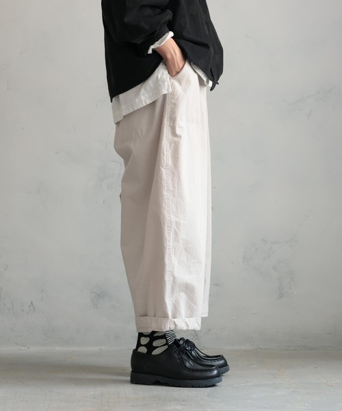 soulberry（ソウルベリー）の「店長がつくったモノトーンな推しパンツ（その他パンツ・レディース・グレイッシュベージュ/ブラック・4L/3L/LL/L/M/S/5L）」の19枚目の写真