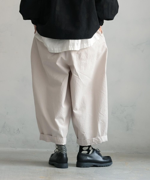 soulberry（ソウルベリー）の「店長がつくったモノトーンな推しパンツ（その他パンツ・レディース・グレイッシュベージュ/ブラック・4L/3L/LL/L/M/S/5L）」の18枚目の写真