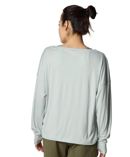 UNDER ARMOUR（アンダーアーマー）の「UAラッシュ ガード ロングスリーブ クルー（トレーニング/レディース）（水着・レディース・カーキ系・M/S/XL/L）」の2枚目の写真
