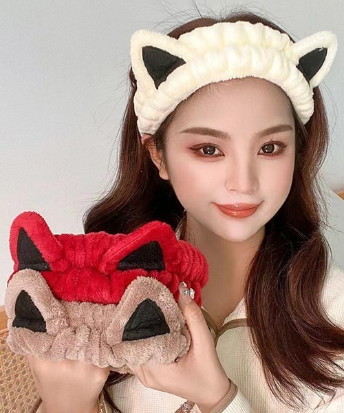 urge select】《アニマルシリーズ》ふわふわ ねこ耳 ヘアバンド（ヘア