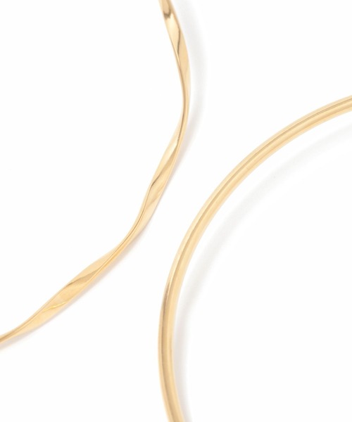 LOWRYS FARM（ローリーズファーム）の「ステンレスシンプルチョーカー 452000（チョーカー・レディース・グレー/グレー系その他/キャメル/ベージュ・FREE）」の8枚目の写真