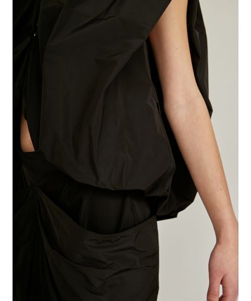 styling/(スタイリング)の「【セットアップ対応】バルーンノースリーブトップス(Tシャツ/カットソー・レディース・ライトベージュ/ブラック・FREE)」の9枚目の写真