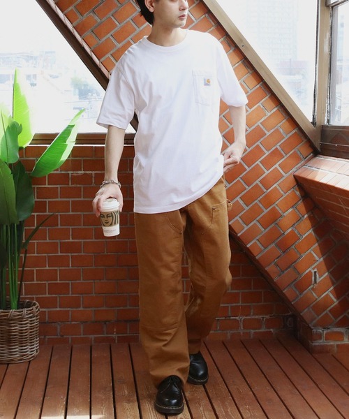 Carhartt（カーハート）の「Carhartt ダックダブルニーパンツ（チノパンツ・メンズ・ブラウン/ブラック・W34xL30/W36xL32/W30xL32/W32xL32/W34xL32/W32xL30/W30xL30）」の20枚目の写真
