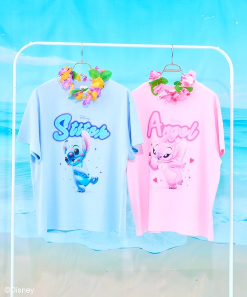 スティッチ＆エンジェル / ビッグT（Tシャツ/カットソー）｜Seiney