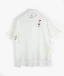 コットン混サテン前後差プルオーバー