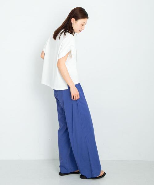 URBAN RESEARCH Sonny Label（アーバンリサーチサニーレーベル）の「コットンイージーカラーパンツ（その他パンツ・レディース・グリーン/ブラック/ブルー/ベージュ・36/38）」の7枚目の写真