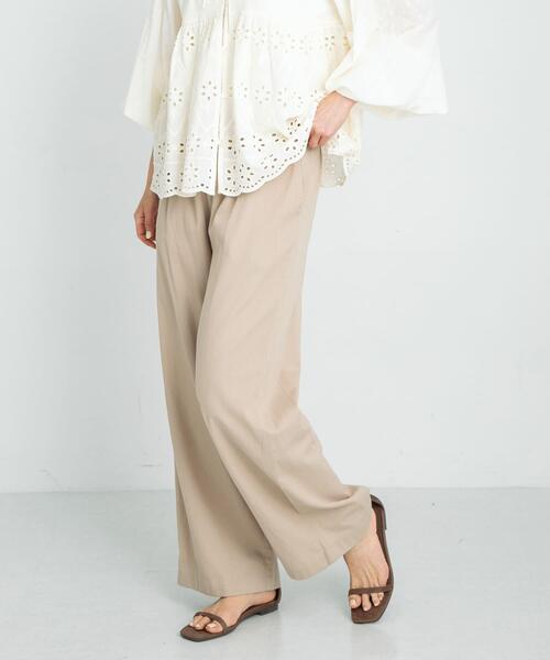 URBAN RESEARCH Sonny Label（アーバンリサーチサニーレーベル）の「コットンイージーカラーパンツ（その他パンツ・レディース・グリーン/ブラック/ブルー/ベージュ・36/38）」の16枚目の写真