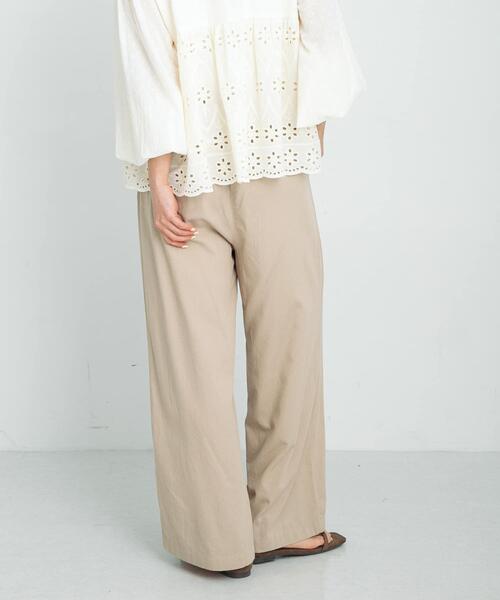 URBAN RESEARCH Sonny Label（アーバンリサーチサニーレーベル）の「コットンイージーカラーパンツ（その他パンツ・レディース・グリーン/ブラック/ブルー/ベージュ・36/38）」の17枚目の写真