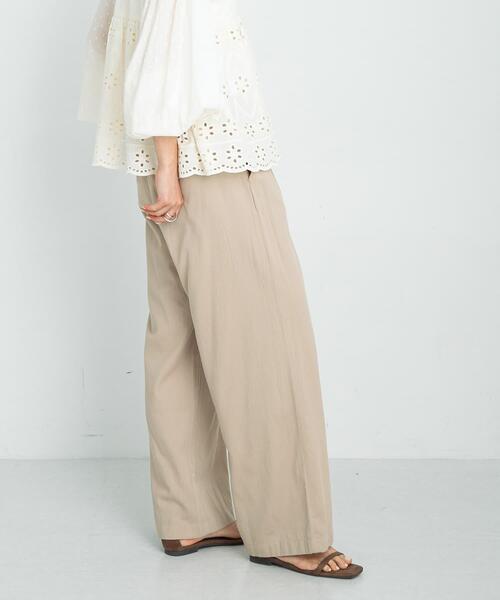 URBAN RESEARCH Sonny Label（アーバンリサーチサニーレーベル）の「コットンイージーカラーパンツ（その他パンツ・レディース・グリーン/ブラック/ブルー/ベージュ・36/38）」の18枚目の写真