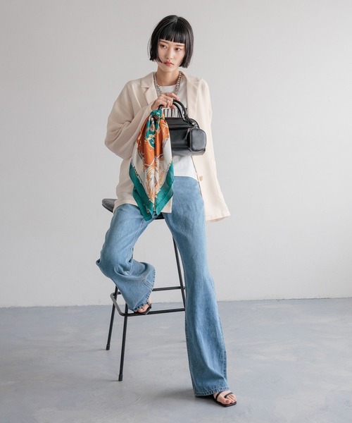 LOWRYS FARM（ローリーズファーム）の「ポーチツキボストンＢＡＧ  496973（ショルダーバッグ・レディース・ホワイト/ブラック/ブラウン・FREE）」の7枚目の写真