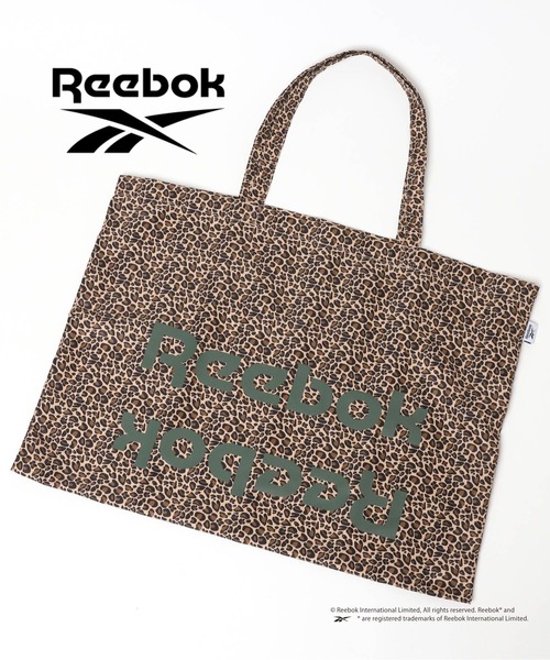 FOREVER 21（フォーエバー トゥエンティーワン）の「【Reebok（リーボック）】ロゴトートバッグ（トートバッグ・レディース・ピンク/レオパード・FREE）」の5枚目の写真