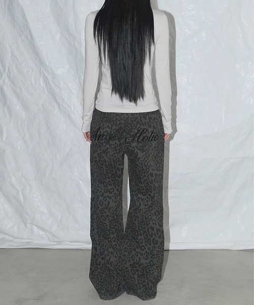 【NASTY FANCY CLUB】 Leopard Bootcut Pants★送料・関税込★ LEOPARD BOOTCUT PANTS – BLASEOUT