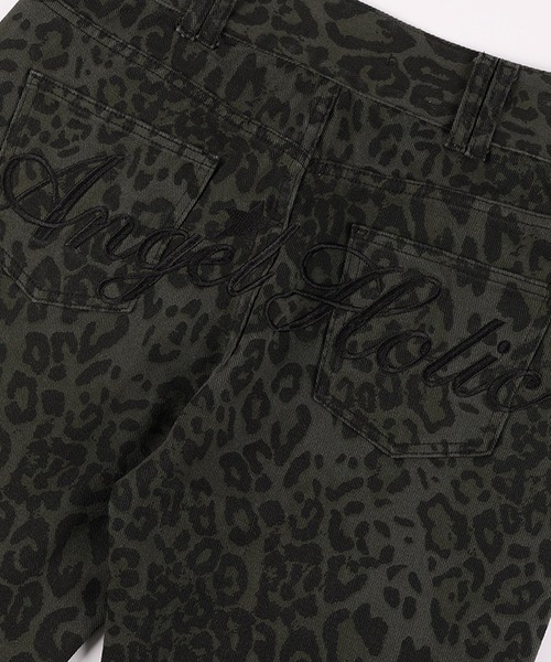 ★FANCY CLUB★レオパード ブーツカット パンツ FANCY CLUB/ファンシークラブ LEOPARD BOOTCUT PANTS レオパード