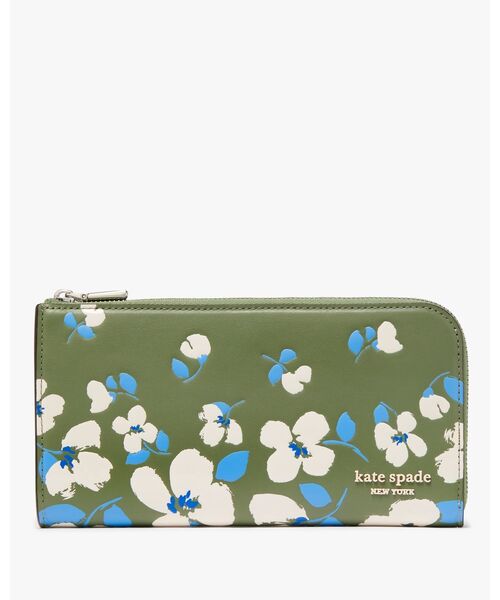 ケイトスペードニューヨーク デヴィンコンチネンタルウォレット kate spade NEW YORK 財布 デヴィン カラーブロック ジップ