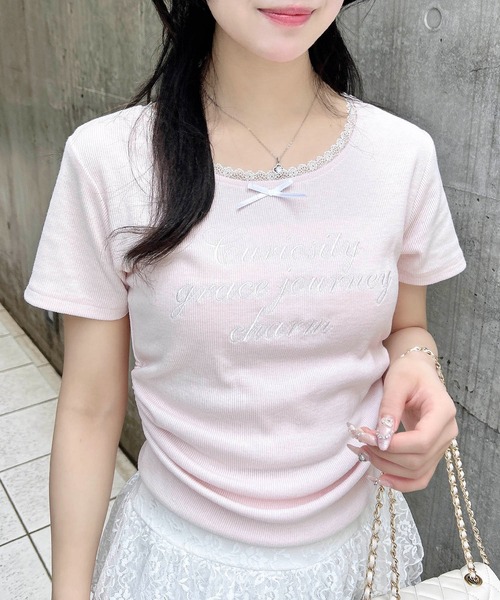 トップス ino ウィメンズ Studio Knit Crop | ブルー & グレー | On 日本