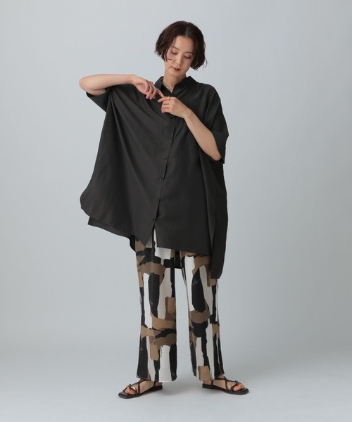LEPSIM＊レプシィム＊布帛柄パンツ＊ブラウン 楽天市場】【SALE／30%OFF】布帛柄パンツ LEPSIM レプシィム