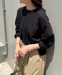 fredy emue | クロップドシアーロンTシャツ(Tシャツ/カットソー)