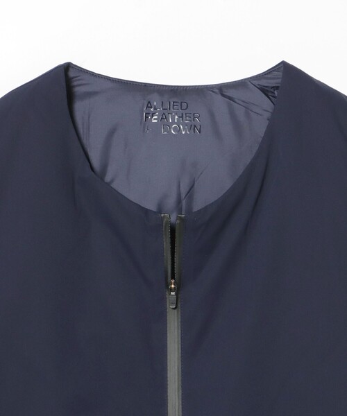 BEAMS GOLF（ビームスゴルフ）の「B.G.THREE / ALL-TIME ノーカラー パデットベスト（ベスト・メンズ・ネイビー/ブラック・X-LARGE/MEDIUM/LARGE）」の10枚目の写真