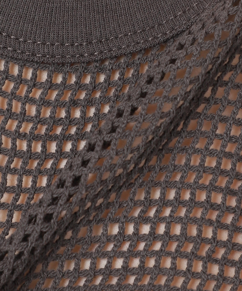 JOURNAL STANDARD(ジャーナルスタンダード)の「メッシュノースリーブ(タンクトップ・レディース・ブラック系その他/ベージュ・FREE)」の8枚目の写真