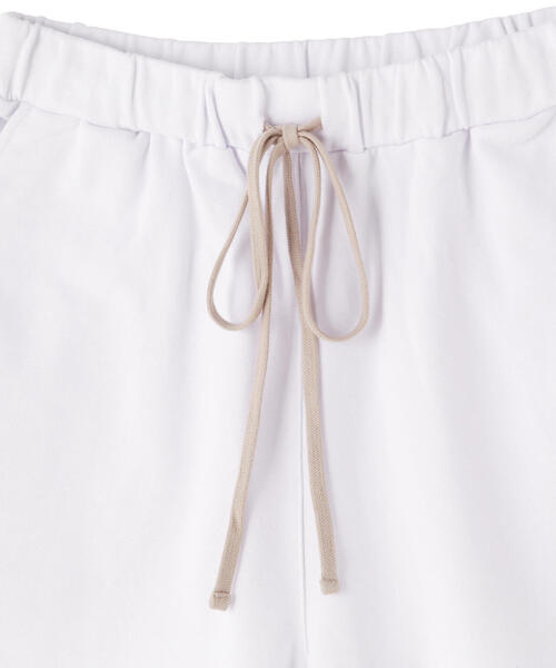 WHITELAND(ホワイトランド)の「WEB&DEPOT限定/WHITELAND/ホワイトランド/OWL/LOGO SWT SHORTS/ロゴ スウェットショーツ(その他パンツ・レディース・ホワイト・L)」の4枚目の写真