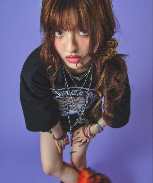 GALFY(ガルフィー)の「GALFY-チャカパッチTee2(Tシャツ/カットソー・メンズ・ターコイズブルー/ホワイト/ブラック・XL/L)」の10枚目の写真