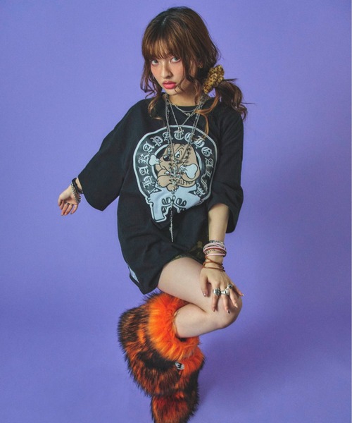 GALFY(ガルフィー)の「GALFY-チャカパッチTee2(Tシャツ/カットソー・メンズ・ターコイズブルー/ホワイト/ブラック・XL/L)」の13枚目の写真