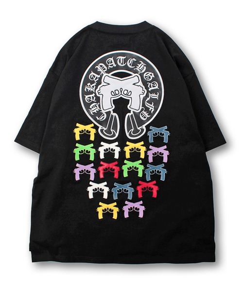 GALFY(ガルフィー)の「GALFY-チャカパッチTee2(Tシャツ/カットソー・メンズ・ターコイズブルー/ホワイト/ブラック・XL/L)」の15枚目の写真