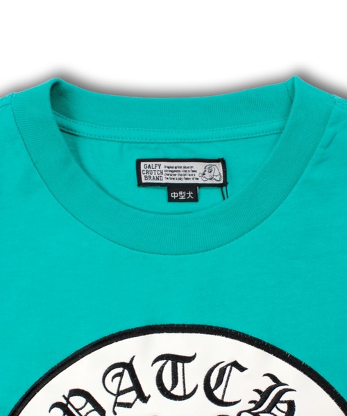 GALFY(ガルフィー)の「GALFY-チャカパッチTee2(Tシャツ/カットソー・メンズ・ターコイズブルー/ホワイト/ブラック・XL/L)」の17枚目の写真
