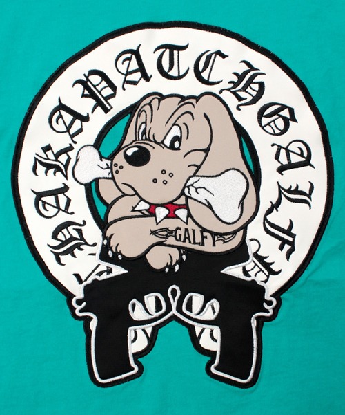 GALFY(ガルフィー)の「GALFY-チャカパッチTee2(Tシャツ/カットソー・メンズ・ターコイズブルー/ホワイト/ブラック・XL/L)」の18枚目の写真
