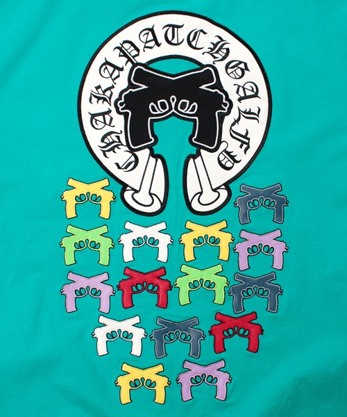 GALFY(ガルフィー)の「GALFY-チャカパッチTee2(Tシャツ/カットソー・メンズ・ターコイズブルー/ホワイト/ブラック・XL/L)」の22枚目の写真