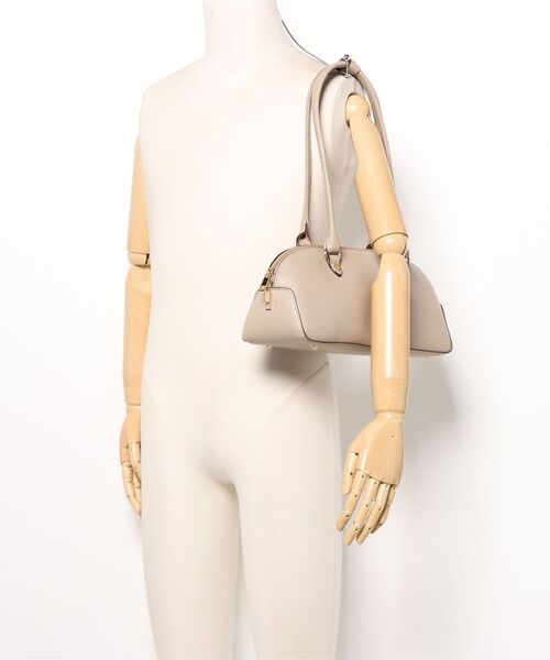 m.f.editorial（エムエフエディトリアル）の「【ロングハンドル】m.f.エディトリアル レディース 横長ハンドバッグ（ハンドバッグ・レディース・ブラック/ベージュ・FREE）」の7枚目の写真