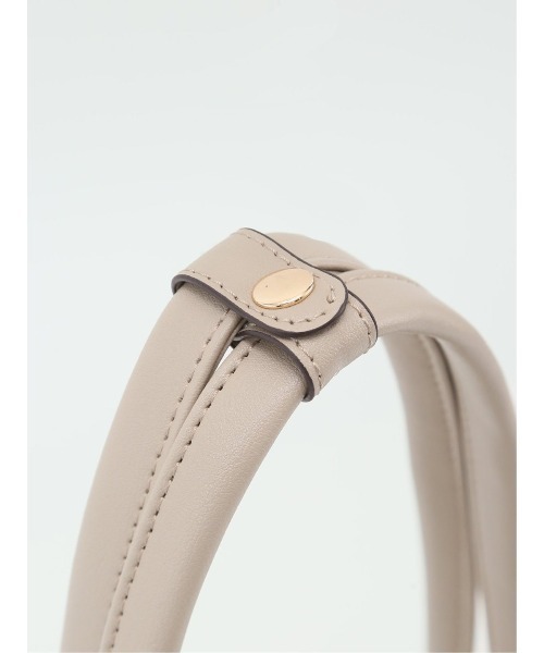 m.f.editorial（エムエフエディトリアル）の「【ロングハンドル】m.f.エディトリアル レディース 横長ハンドバッグ（ハンドバッグ・レディース・ブラック/ベージュ・FREE）」の19枚目の写真