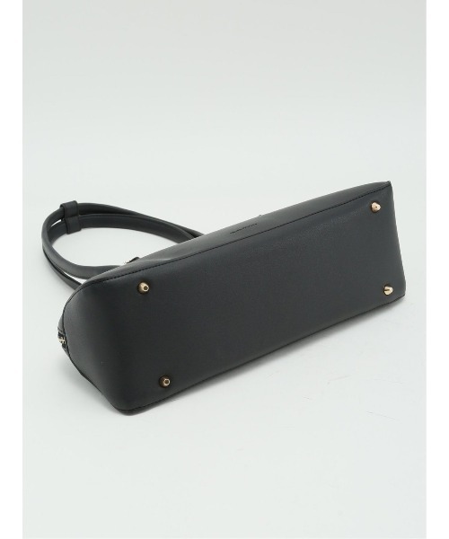 m.f.editorial（エムエフエディトリアル）の「【ロングハンドル】m.f.エディトリアル レディース 横長ハンドバッグ（ハンドバッグ・レディース・ブラック/ベージュ・FREE）」の9枚目の写真